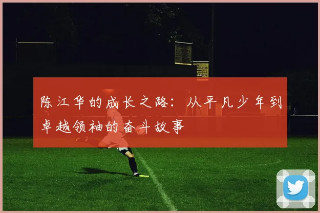 陈江华的成长之路：从平凡少年到卓越领袖的奋斗故事